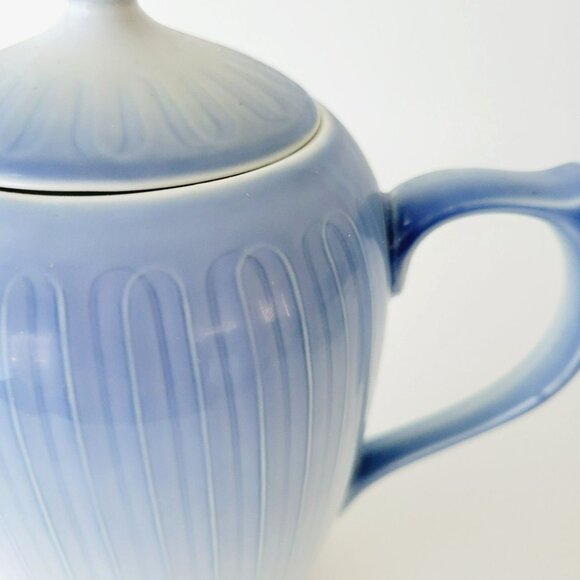 Vintage B&G Coffee Pot Ballerina Coastal Blue Ombre Bing & Grondahl Denmark - Picture 13 of 13